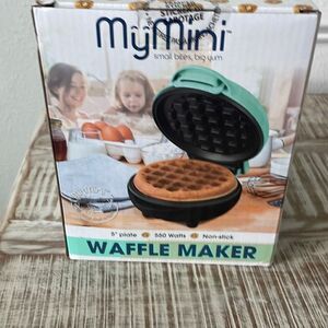My mini waffle maker ￼